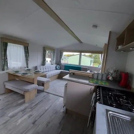 公寓 Woofles Luxury Caravan At Lido 纳尔斯伯勒
